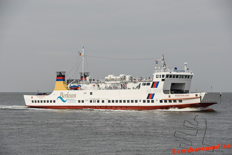 Boot naar Borkum vaart weer vanaf Eemshaven